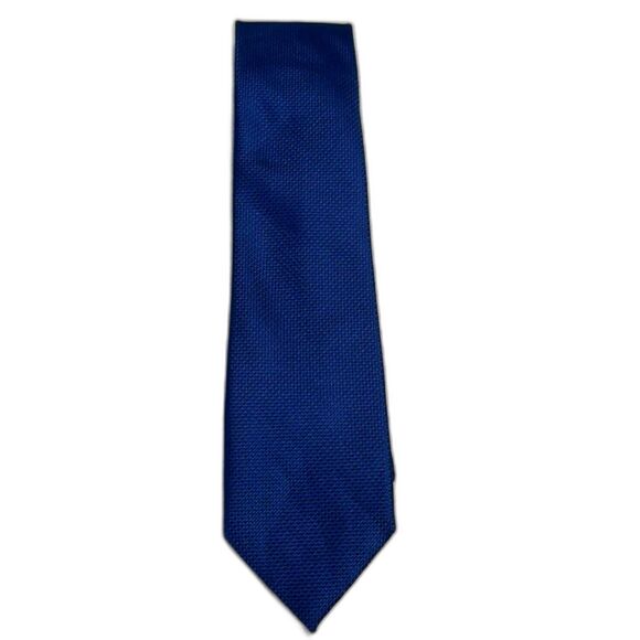 US Polo Mens Necktie Tie Preppy Office Business Professional Blue 90s Y2k - Picture 1 of 7